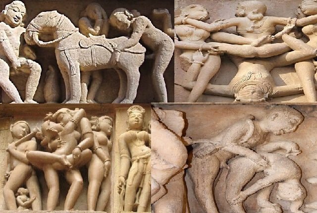 Khajuraho temple sculptures high resolution photos