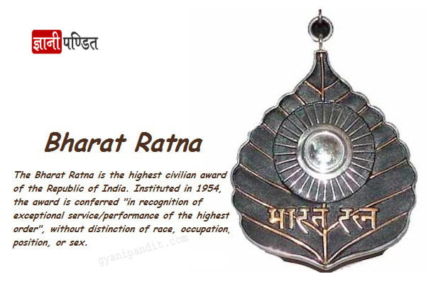 Bharat Ratna award winners list