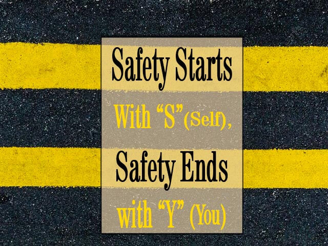 Road Safety Slogans in English