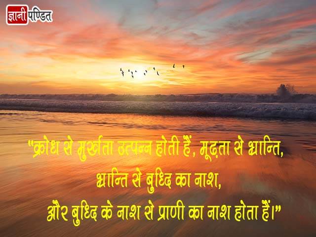 Bhagavad Gita Quotes in Hindi Meaning