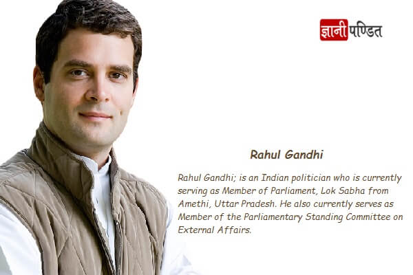 Rahul Gandhi