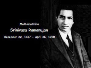 Srinivasa Ramanujan