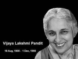 Vijaya Lakshmi Pandit