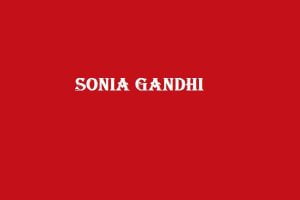 Sonia Gandhi