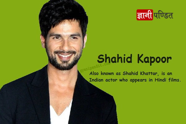 Shahid Kapoor image