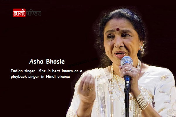Asha Bhosle