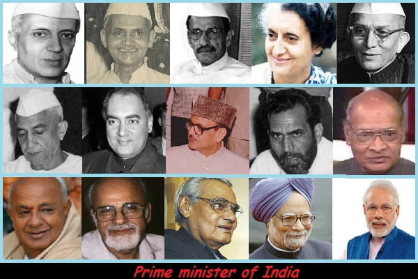 List of Prime ministers of India