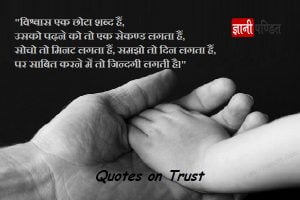 Quotes on Trust