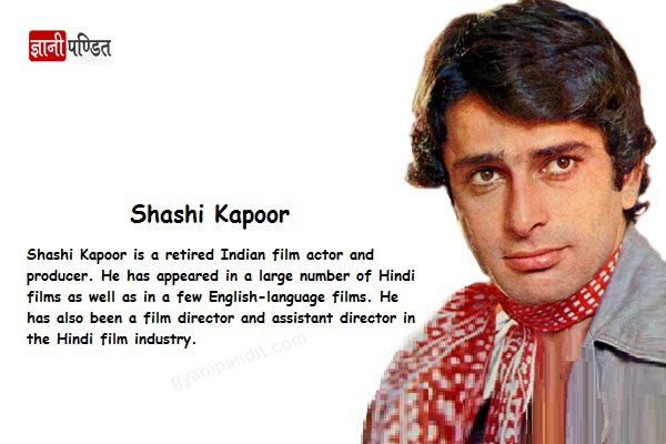 Shashi Kapoor