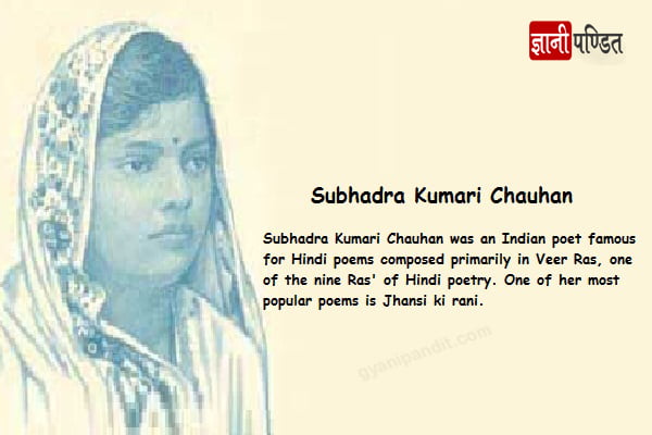 Subhadra Kumari Chauhan
