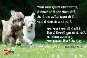 Poem on Friendship