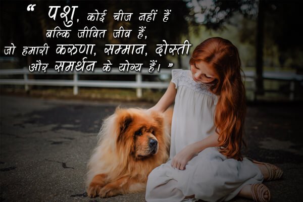 Quotes on Save Animals in Hindi