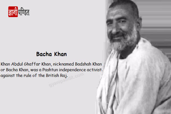 Khan Abdul Ghaffar Khan