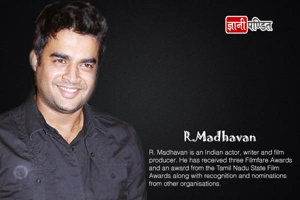 R.Madhavan Biography