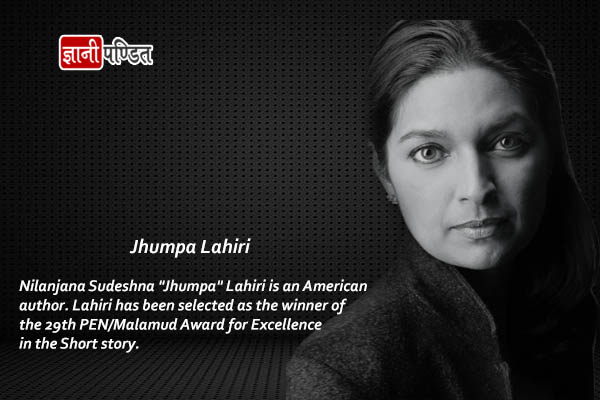 Jhumpa Lahiri