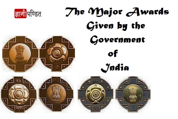 list of awards given by indian government