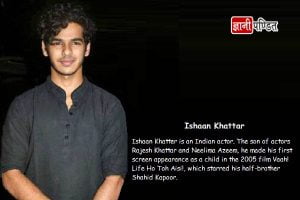 Ishaan Khattar