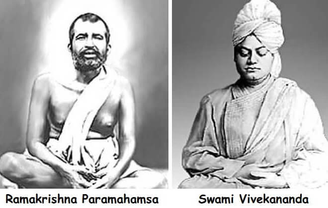 Ramakrishna Paramahamsa and Swami Vivekananda