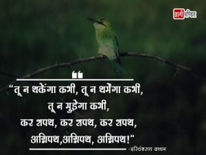 Harivansh Rai Bachchan Motivational Shayari