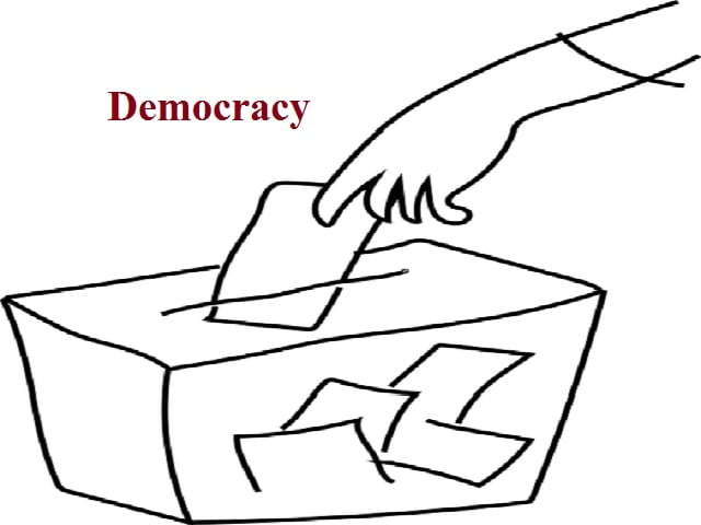 Essay on Democracy in Hindi