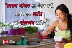 Healthy Food Habits Poster