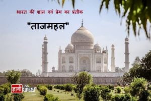 The Taj Mahal History In Hindi