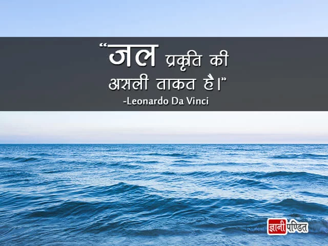 Best Leonardo da Vinci Quotes in Hindi