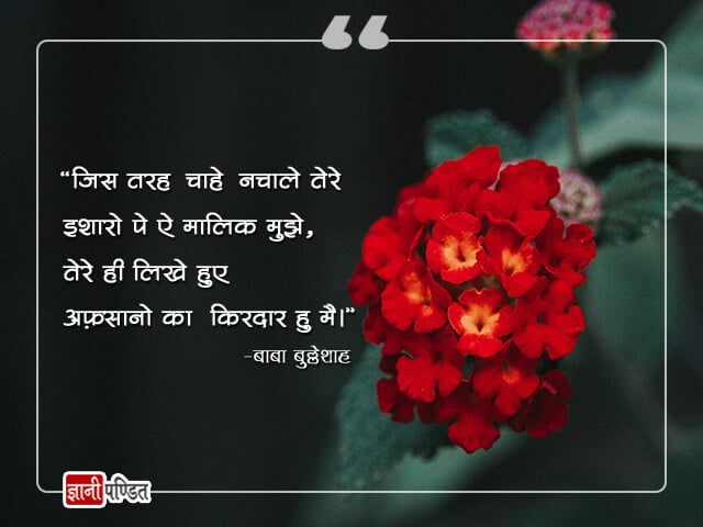 Baba Bulleh Shah Quotes in Hindi