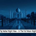 Taj Mahal Images in Night