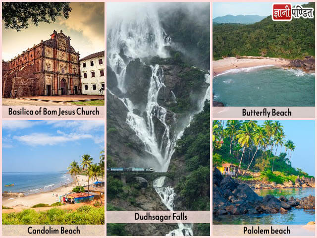 Tourist Places in Goa